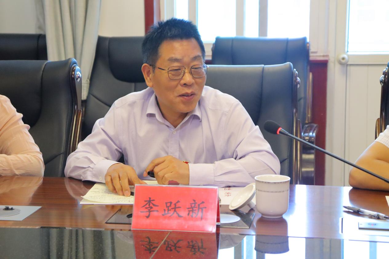 815VIP太阳集团党委书记李跃新讲话